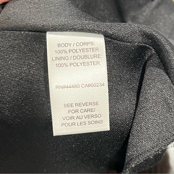 Material Girl Black Sequin Skirt Size Medium w/Elastic Waist - Picture 6 of 8